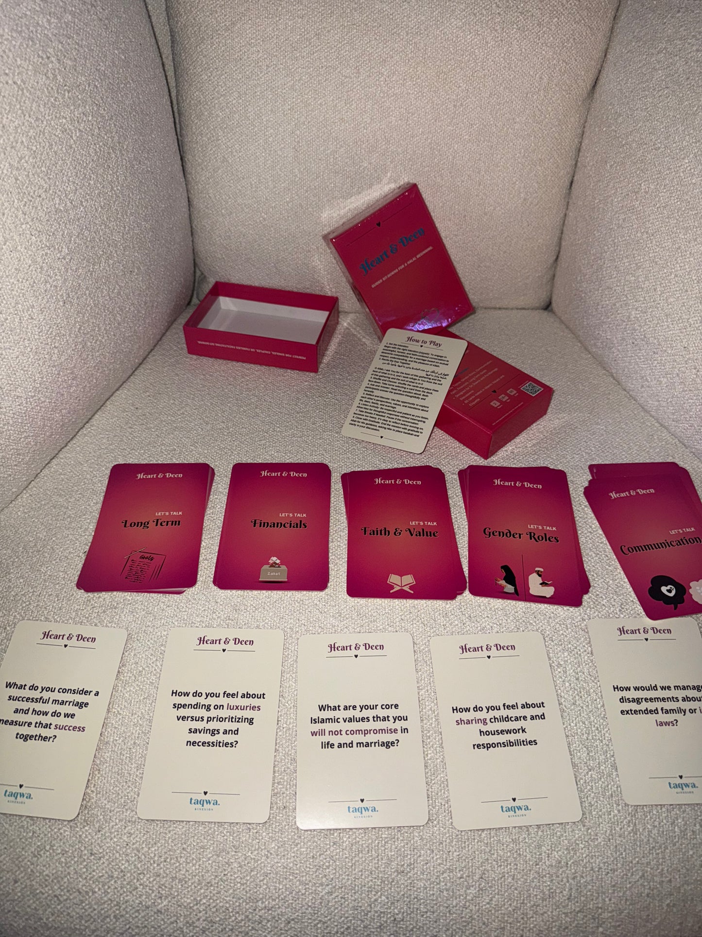 Muslim Pre Marriage Conversations Cards