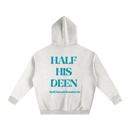 "Half His Deen" Oversized Hoodie